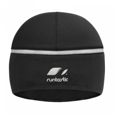 Runtastic Αθλητικό Running Beanie Σκουφάκι - MAYΡΟ - SIZE L-XL