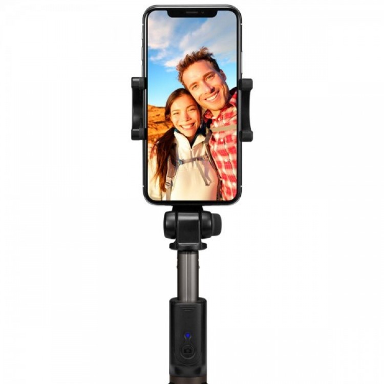 Spigen SGP Velo Long ΑΣΥΡΜΑΤΟ Selfie Stick Bluetooth Remote ΤΡΙΠΟΔΑΣ - S540W - PEACH ΡΟΖ