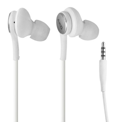 Samsung Original Headset AKG EO-IG955 για Smartphones και Samsung GALAXY NOTE 10 , NOTE 10 PLUS - ΛΕΥΚΟ 