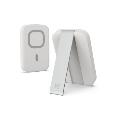 UAG U Lucent PowerBank MagSafe με Kickstand 4000 mAh - marshmallow ΛΕΥΚΟ - 1B4084313535