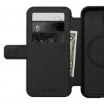 NOMAD θήκη Πορτοφόλι δερμάτινη Folio Rugged rustic MagSafe για Apple iPhone 14 6.1 2022 - ΚΑΦΕ - NM01247685