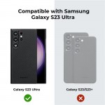 Θήκη Pitaka MagSafe ARAMID CARBON MagEZ 3 για Samsung Galaxy S23 Ultra - ΜΑΥΡΟ ΓΚΡΙ - KS2301U