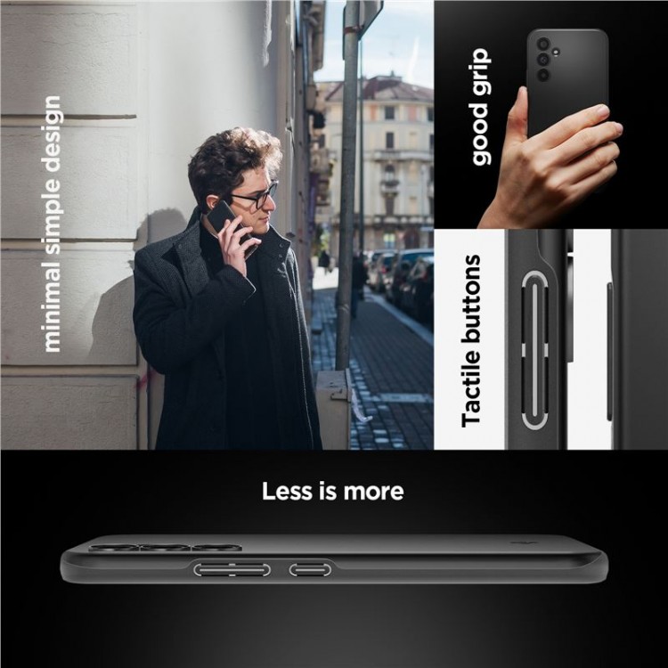 Θήκη Spigen SGP Thin Fit για Samsung Galaxy A54 5G - ΜΑΥΡΟ - ACS05883