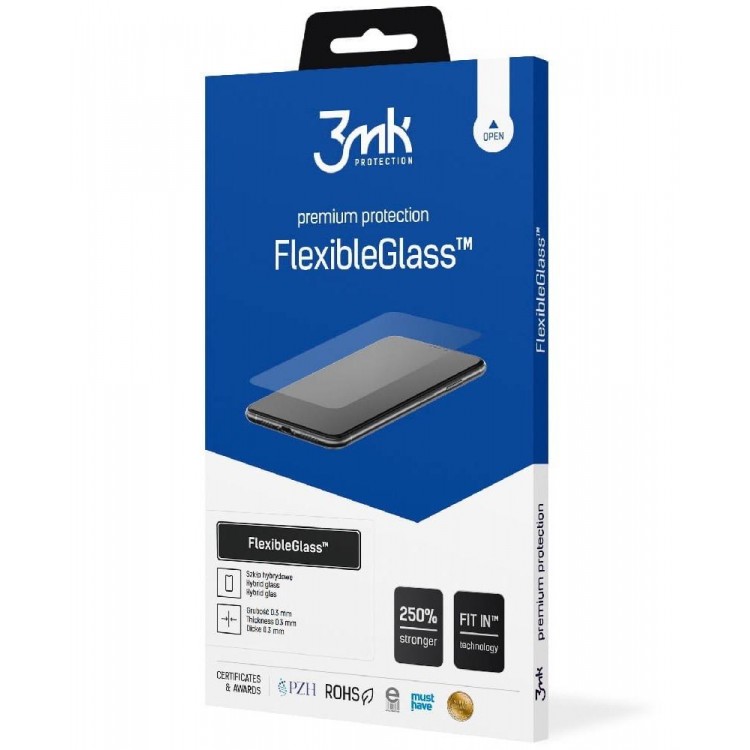 3MK Γυαλί προστασίας 7H FLEXIBLE GLASS για Apple iPhone 12/12 Pro - ΔΙΑΦΑΝΟ