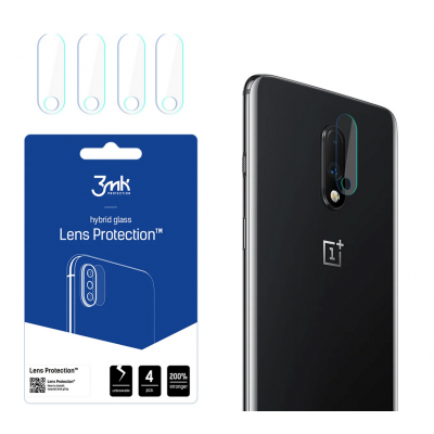 3MK Camera LENS PROTECTION 7H ΓΥΑΛΙ για OnePlus 7 - 4 ΤΕΜ