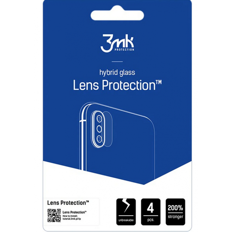 3MK Camera LENS PROTECTION 7H ΓΥΑΛΙ για OnePlus 7 - 4 ΤΕΜ