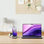 ALOGIC Roam 21.000mAh 6-σε1 Universal Φορτιστής ταξιδίου, Power Bank 15W Qi2, USB-C ,100W με ενσωματωμένο retractable USB-C καλώδιο - ΜΑΥΡΟ - AL-R20KWCPB100W