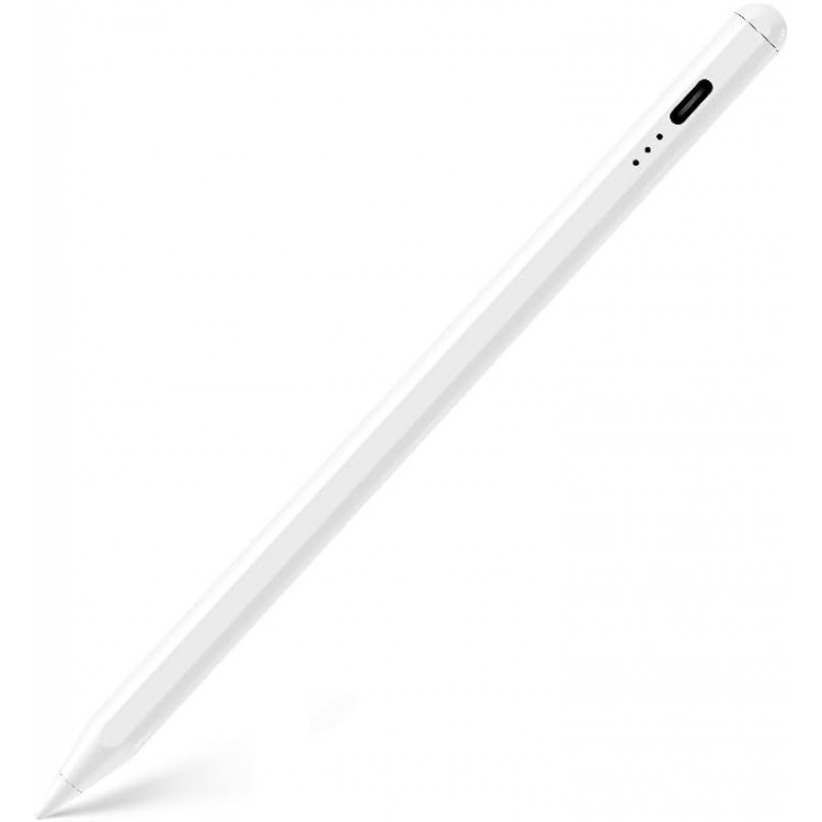 Adonit stylus Palm Rejection Pencil για iPad 6th-10th, iPad Mini 5th/6th, iPad Air 3rd-5th, iPad Pro 11" 1st-4th, iPad Pro 12.9" 3rd-6th - ΛΕΥΚΟ - ADI030WH