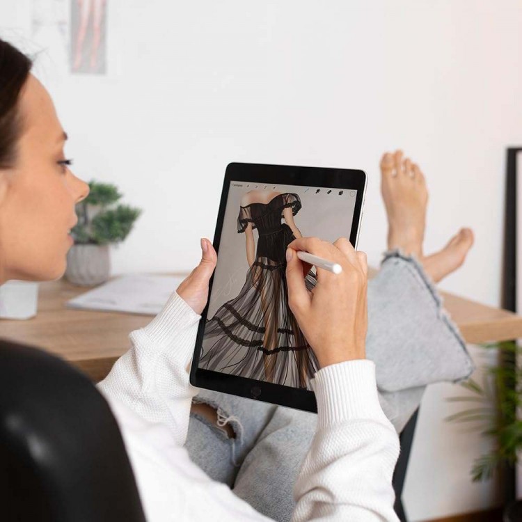 Adonit stylus Palm Rejection Pencil για iPad 6th-10th, iPad Mini 5th/6th, iPad Air 3rd-5th, iPad Pro 11" 1st-4th, iPad Pro 12.9" 3rd-6th - ΛΕΥΚΟ - ADI030WH