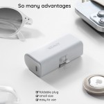 Anker 621 PowerBank Nano με Lightning υποδοχή , 5000mAh, 12W, MFi - ΛΕΥΚΟ - A1645G21