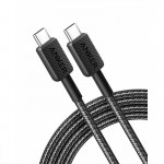 Anker Braided DATA καλώδιο 543 USB-C male - USB-C, 240W , 1.8μ. - Μαύρο - A81D6H11