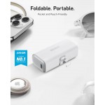 Anker 621 PowerBank Nano με Lightning υποδοχή , 5000mAh, 12W, MFi - ΛΕΥΚΟ - A1645G21