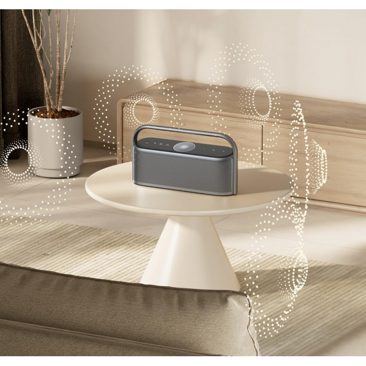 Anker Wireless Speaker SoundCore Motion X600 - Hi-Res Sound, Waterproof IPX7, 50W - Black - A3130011
