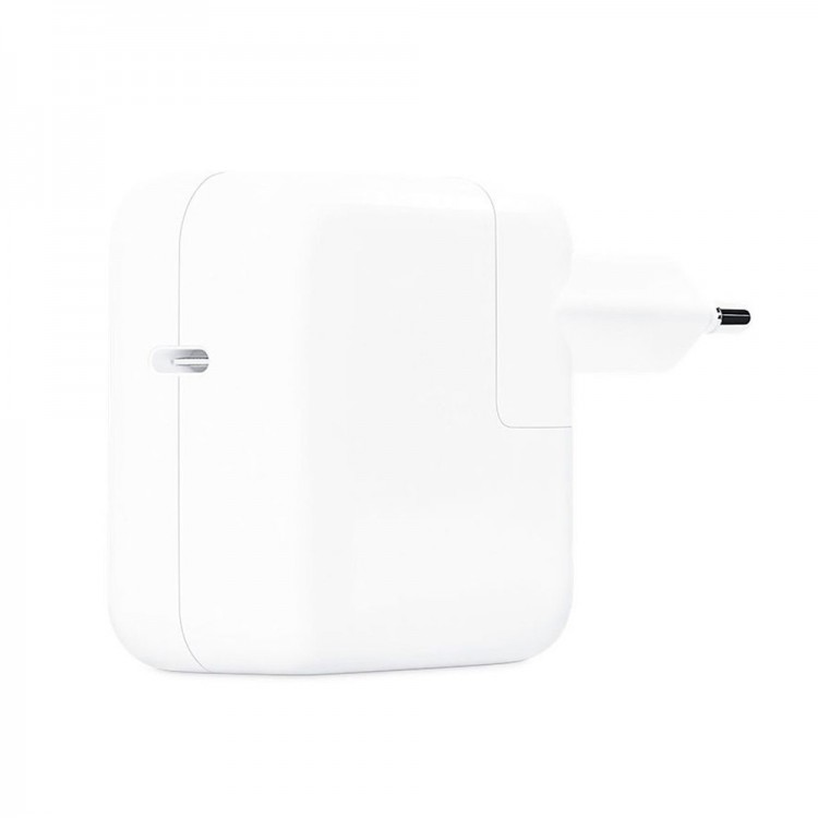 Apple Γνήσιος Φορτιστής MACBOOK USB-C 30W MR2A2ZM/A A1882 - Λευκό