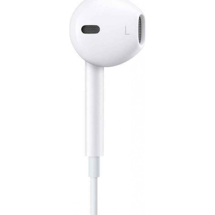 Apple Γνήσια Στερεοφωνικά Ακουστικά με καλώδιο A1472 για iPhone 5,5S,6,6S EarPods, Jack 3.5mm με μικρόφωνο - MNHF2ZM/A - RETAIL BOX