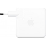 Apple Γνήσιος Φορτιστής MACBOOK USB‑C 61W, 3A με EU Adaptor, model A1947 για MACBOOK Air, Pro, iPad Pro - Λευκό - MNF72Z/A
