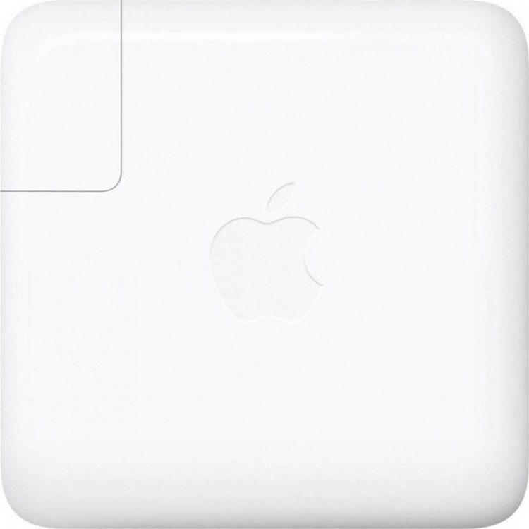 Apple Γνήσιος Φορτιστής MACBOOK USB‑C 61W, 3A με EU Adaptor, model A1947 για MACBOOK Air, Pro, iPad Pro - Λευκό - MNF72Z/A