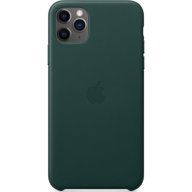 Θήκη από γνήσιο δέρμα Apple για iPhone 11 Pro MAX 6.5 - Forest Green ΠΡΑΣΙΝΟ - MX0C2ZMΑ