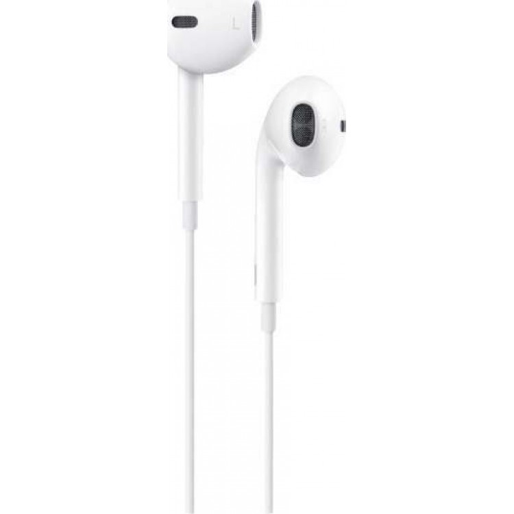 Apple Γνήσια Στερεοφωνικά Ακουστικά με καλώδιο A1472 για iPhone 5,5S,6,6S EarPods, Jack 3.5mm με μικρόφωνο - MNHF2ZM/A - RETAIL BOX