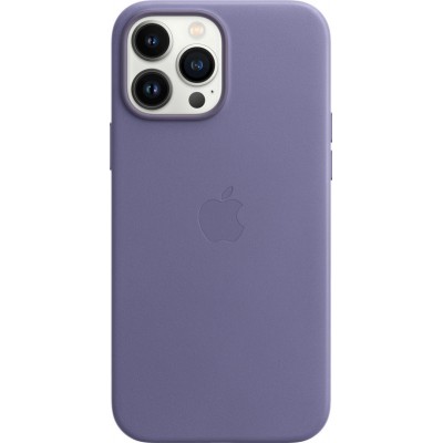 Θήκη Γνήσια Apple MagSafe Δερμάτινη για Apple iPhone 13 Pro MAX 6.7 - WISTERIA ΜΩΒ - MM1P3ZMA