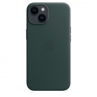Θήκη από γνήσιο δέρμα Apple MagSafe για iPhone 14 6.1 2022 - Forest Green ΠΡΑΣΙΝΟ - MPP53ZMA