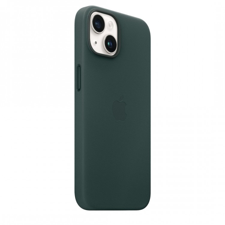 Θήκη από γνήσιο δέρμα Apple MagSafe για iPhone 14 6.1 2022 - Forest Green ΠΡΑΣΙΝΟ - MPP53ZMA
