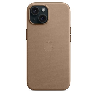 Θήκη Γνήσια Apple Finewoven MAGSAFE για APPLE iPhone 15 6.1 - TAUPE ΚΑΦΕ - MT3C3ZMA
