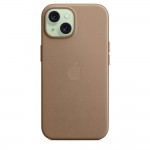 Θήκη Γνήσια Apple Finewoven MAGSAFE για APPLE iPhone 15 6.1 - TAUPE ΚΑΦΕ - MT3C3ZMA