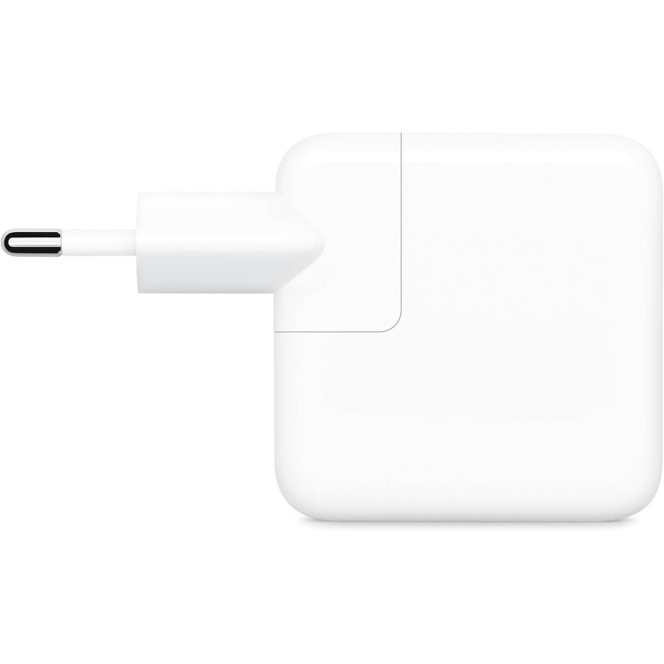 Apple Γνήσιος Φορτιστής 35W Λευκός DUAL 2XUSB-C EU Power Adapter για συσκεύες Apple - AP-MW2K3ZM/A