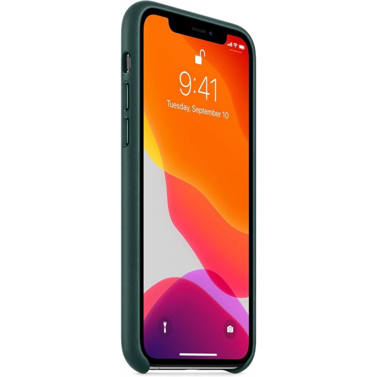 Θήκη Γνήσια Apple Δερμάτινη για iPhone 11 Pro 5.8 - Forest ΠΡΑΣΙΝΟ - MWYC2ZMA