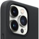 Θήκη Γνήσια Apple MagSafe Δερμάτινη για Apple iPhone 13 Pro 6.1 - ΜΑΥΡΟ MIDNIGHT -  MM1H3ZMA
