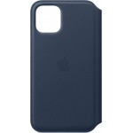 Θήκη Γνήσια Apple Δερμάτινη ΠΟΡΤΟΦΟΛΙ για iPhone 11 PRO 5.8 - Deep Sea ΜΠΛΕ - MY1L2ZMA