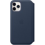 Θήκη Γνήσια Apple Δερμάτινη ΠΟΡΤΟΦΟΛΙ για iPhone 11 PRO 5.8 - Deep Sea ΜΠΛΕ - MY1L2ZMA