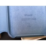 Θήκη Γνήσια Apple Δερμάτινη πορτοφόλι για APPLE iPhone X/XS - CAPE COD ΜΠΛΕ - MRX02ZM/A