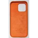 Θήκη από γνήσιο δέρμα Apple MagSafe για iPhone 14 Pro MAX 6.7 2022 - ΠΟΡΤΟΚΑΛΙ - MPPR3ZMA