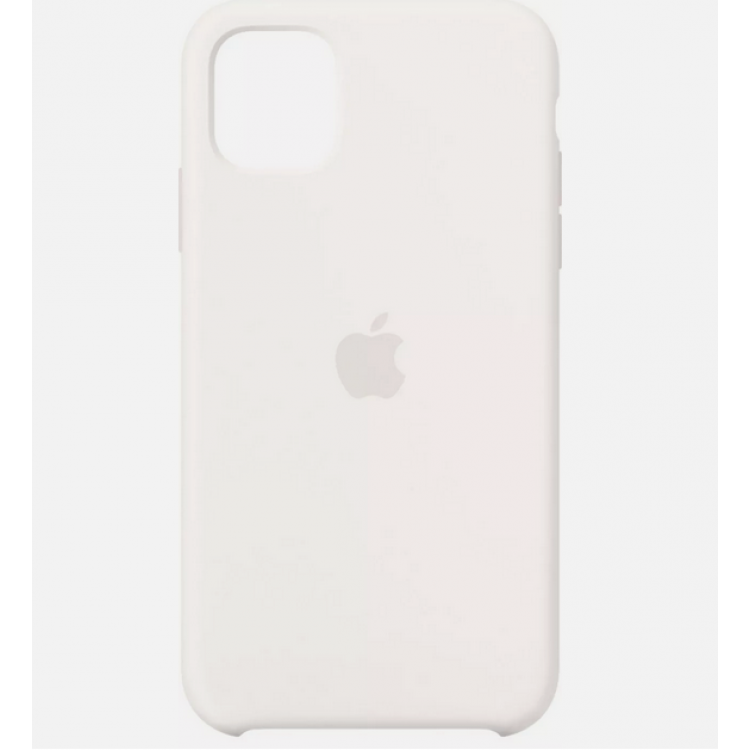 Θήκη Γνήσια Apple Silicone για iPhone 11 6.1 - ΛΕΥΚΟ - MWVX2ZMA