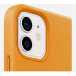Θήκη Γνήσια Apple Δερμάτινη MagSafe για Apple iPhone 12 MINI 5.4 - CALIFORNIA POPPY - MHK63ZM/A