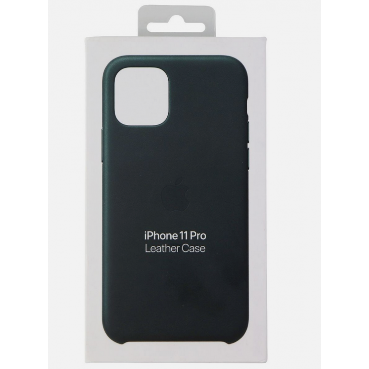 Θήκη Γνήσια Apple Δερμάτινη για iPhone 11 Pro 5.8 - Forest ΠΡΑΣΙΝΟ - MWYC2ZMA
