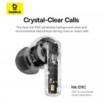 Baseus Ασύρματα Ακουστικά Bowie E19 Bluetooth 5.3, True Wireless, Touch Control, Call ENC, IPX5 - ΜΑΥΡΟ - A00069600113-00