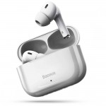 BASEUS Encok True Ασύρματα ακουστικά Bluetooth 5.0 Earphones με θήκη φόρτισης - ΛΕΥΚΟ - W3 TWS
