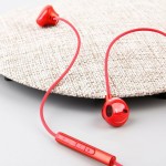 Baseus Encok H06 Ακουστικά Hands-Free Stereo In-Ear με εργονομικά Ear Pads για Smartphones με υποδοχή Jack 3.5mm- ΚΟΚΚΙΝΟ - MZ-NGH06-09