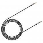Baseus Καλώδιο Ήχου Yiven Mini Jack 3.5mm AUX, 1m - Μαύρο/Ασημί - CAM30-BS1