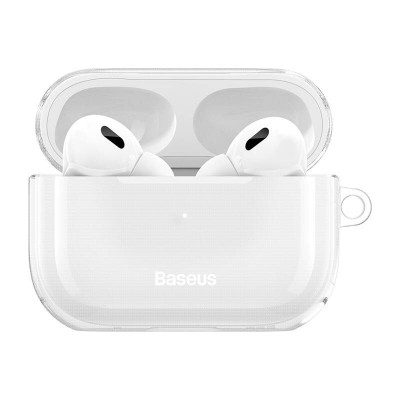 Θήκη BASEUS Crystal για Apple AirPods PRO 1/2 - ΔΙΑΦΑΝΟ - ARAP000200