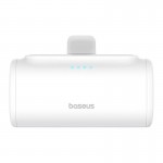 BASEUS Powerbank OS-Baseus Compact IP με Lightning υποδοχή , 5000mAh, 20W, MFi - ΛΕΥΚΟ - P10068307213-00