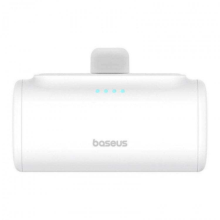 BASEUS Powerbank OS-Baseus Compact IP με Lightning υποδοχή , 5000mAh, 20W, MFi - ΛΕΥΚΟ - P10068307213-00