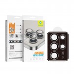 Blueo Camera Lens Protector ΓΥΑΛΙ ΠΡΟΣΤΑΣΙΑΣ HD για Samsung Galaxy S24 Ultra 5G 2024 - ΜΑΥΡΟ - BCL-S24U-BLACK