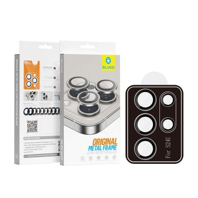 Blueo Camera Lens Protector ΓΥΑΛΙ ΠΡΟΣΤΑΣΙΑΣ HD για Samsung Galaxy S24 Ultra 5G 2024 - ΜΑΥΡΟ - BCL-S24U-BLACK