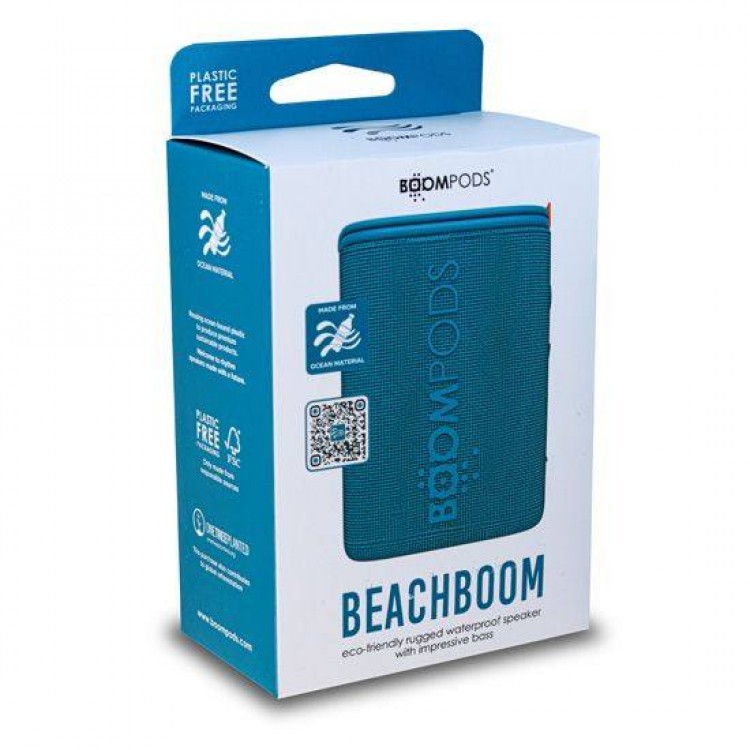 BOOMPODS Beachboom Φορητό Ασύρματο stereo Bluetooth 5.3 Ηχείο - BLUE - BP-BEABLU 