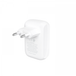 Belkin BoostCharge PD 3.0 Διπλός οικιακός φορτιστής τοίχου USB-C/USB-A με PPS 42W - Λευκό - WCB009VFWH