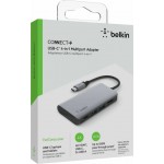 Belkin AVC006btSGY USB-C® 4-in-1 Multiport Adapter